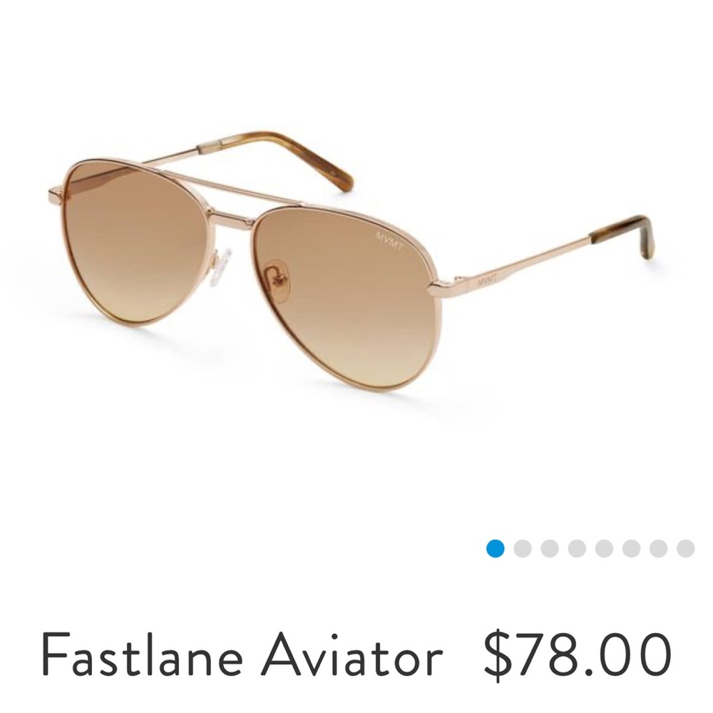 MVMT Fastlane Aviator Sunglasses